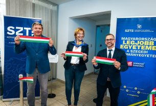 SZTE. Laborok. Kutatás. Fejlesztés. Fotó: SZTE/Sahin-Tóth István