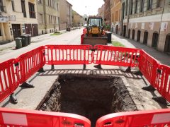 Szeged, Vízmű, Gogol utca, felújítás, csatornázás