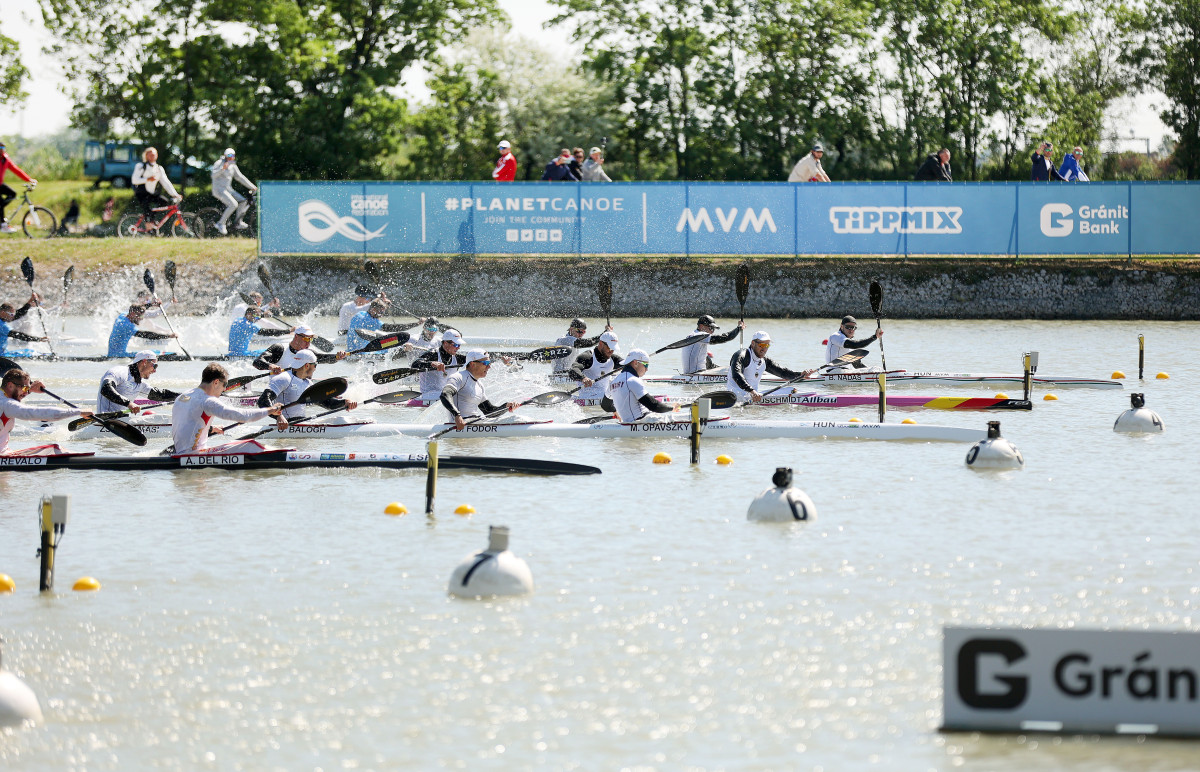 Szeged, I. ICF Gyorsasági Kajak-Kenu Világkupa, kajak-kenu, sport, döntő, Maty-ér