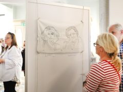 Szeged, Zsigmond Vilmos Nemzetközi Filmfesztivál, Filmfesztivál, megnyitó, Belvárosi mozi, Csapó Ida, cérnaportré, kiállítás