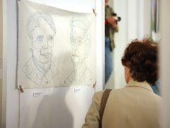 Szeged, Zsigmond Vilmos Nemzetközi Filmfesztivál, Filmfesztivál, megnyitó, Belvárosi mozi, Csapó Ida, cérnaportré, kiállítás