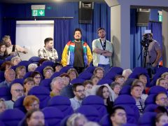 Szeged, Zsigmond Vilmos Nemzetközi Filmfesztivál, Filmfesztivál, megnyitó, Belvárosi mozi, Csapó Ida, cérnaportré, kiállítás