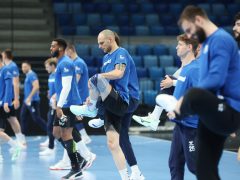Szeged, OTP Bank Pick Szeged, kézilabda, csapat, edzés, Pick Aréna, sport