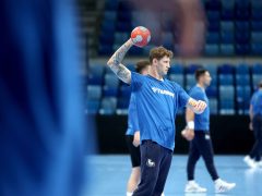 Szeged, OTP Bank Pick Szeged, kézilabda, csapat, edzés, Pick Aréna, sport