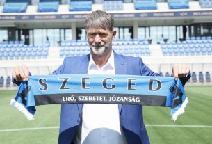 Aczél Zoltánt nevezték ki a Szeged vezetőedzőjének. Fotó: Szeged-Csanád Grosics Akadémia hivatalos Facebook-oldala