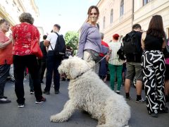 Szeged, aHang, demonstráció, átláthatósági törvény, Fidesz iroda