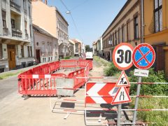 Szeged, Gogol utca, felújítás, belváros, forgalomkorlátozás