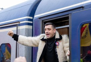 George Simion szerint Trianon nem Magyarország büntetése, hanem az igazság pillanata volt. Fotó: George Simion hivatalos FB.