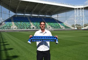 Labdarúgó NB II - Szegedre igazolt Holman Dávid. Fotó: Szeged-Csanád Grosics Akadémia labdarúgócsapat hivatalos oldala.