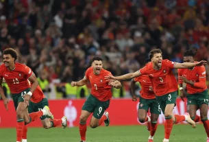 Nemzetek Ligája - Portugáliáé a trófea. fotó: Nemzeti Sport