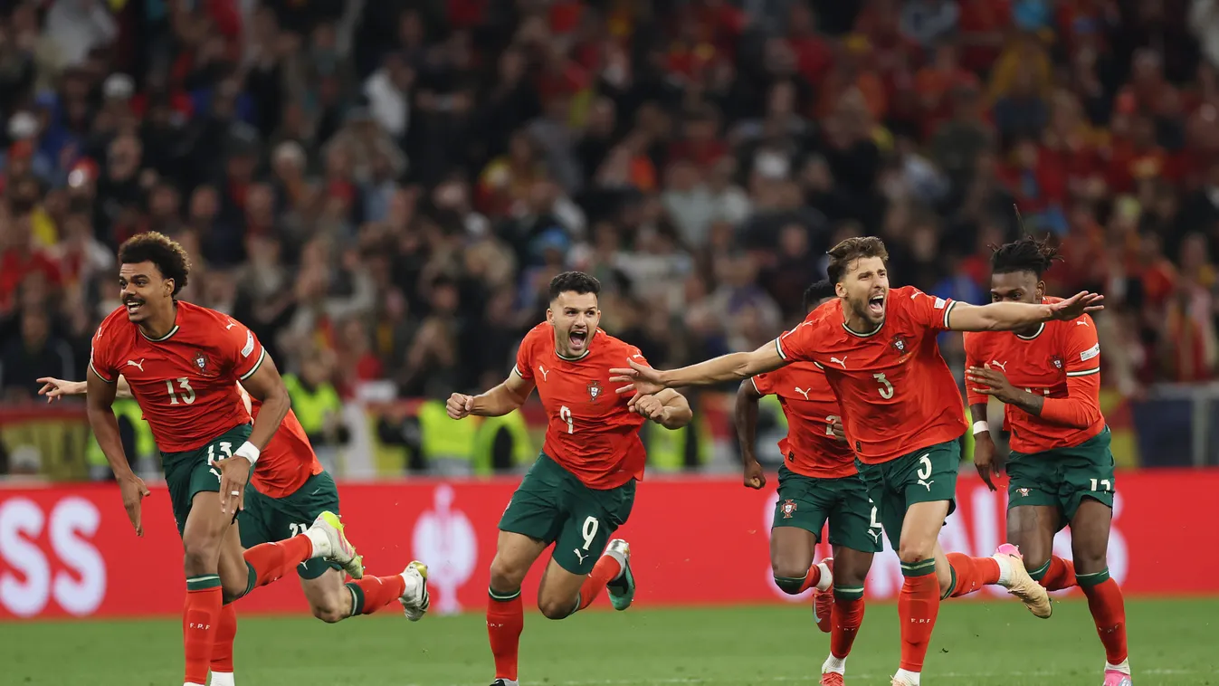 Nemzetek Ligája - Portugáliáé a trófea. fotó: Nemzeti Sport