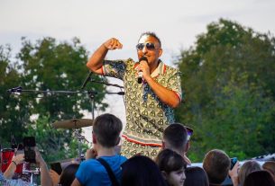 Gáspár Győző. Koncert. Szeged. Fotó: Győzike hivatalos FB