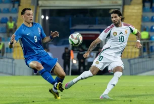 Foci. Válogatott. Szoboszlai. Fotó: nemzetisport.hu