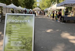 Útjára indult a ReGreenX projekt Szegeden. Fotó: CSMKIK FB