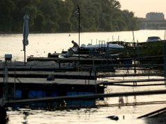 Szeged, tiszavirágzás, tiszavirág, kérész, Sárga, szabadstrand, strand, nyár, kajak, csónak, motorcsónak, Tisza, folyó, természet