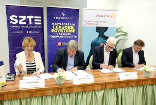 Szeged, együttműködési megállapodás, AstraZeneca, Szegedi Tudományegyetem, SZTE