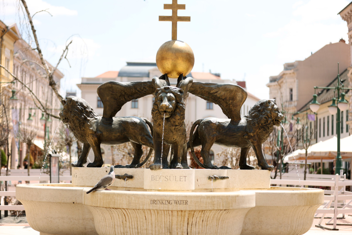 Szeged, ivókút, Klauzál tér