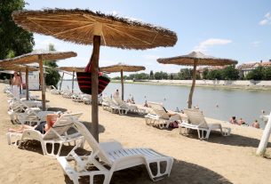 Szeged, Lapos, szabadstrand, strand, Tisza, Tisza part, nyár, kánikula, hőség, időjárás