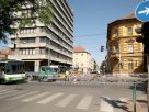 Szeged, Tisza Lajos körút, villamosvágányok, felújítás, vágányzár, forgalomkorlátozás, Kiss Ernő utca