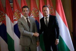 Szeged. Szijjártó. Szerbia. Kőolaj. Fotó: Szijjártó Péter hivatalos FB