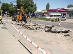 Szeged, Bakay Nándor utca, burkolat, rekonstrukció, felújítás, Cédrusliget