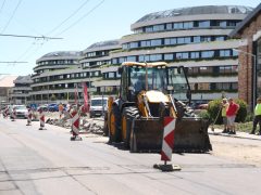 Szeged, Bakay Nándor utca, burkolat, rekonstrukció, felújítás, Cédrusliget