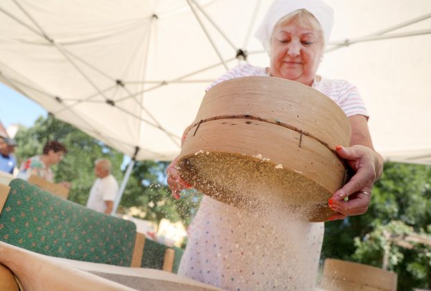 Szeged, Tarhonyafesztivál, tarhonya, bogrács, főzés, Tápé