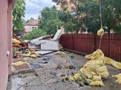 Szeged, vihar, orkán, szél, leszakadt tető, kár, természeti kár