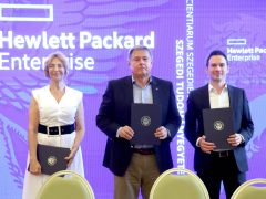 Szeged, SZTE, egyetem, szuperszámítógép, Hewlett Packard Enterprise, HPE, stratégiai együttműködés, megállapodás