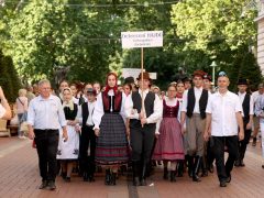 Szeged, Martin György Néptáncfesztivál, néptánc, tánc, megnyitó, felvonulás