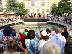 Szeged, Martin György Néptáncfesztivál, néptánc, tánc, megnyitó, felvonulás