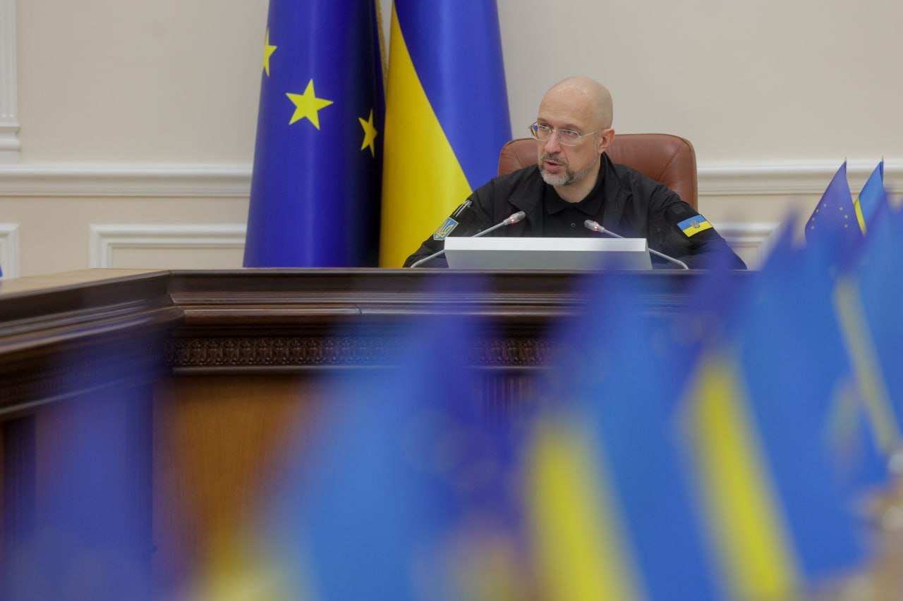 Denisz Smihal. Ukrán miniszterelnök. Lemondás. Politika. Fotó: Кабінет Міністрів України hivatalos FB