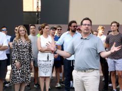 Szeged, Barnák László, Szegedi Szabadtéri Játékok, Rebecca, musical, Dóm tér, sajtótájékoztató