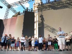 Szeged, Barnák László, Szegedi Szabadtéri Játékok, Rebecca, musical, Dóm tér, sajtótájékoztató
