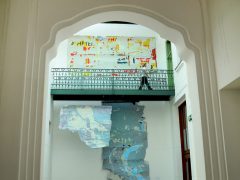 Szeged, Géczi János, Elemek, dekollázs, kiállítás, Reök palota, kultura