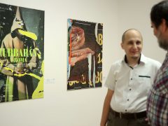 Szeged, Géczi János, Elemek, dekollázs, kiállítás, Reök palota, kultura