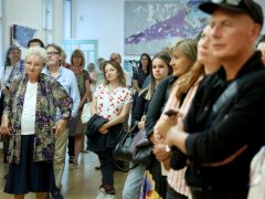 Szeged, Géczi János, Elemek, dekollázs, kiállítás, Reök palota, kultura