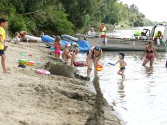 Szeged, Lapos Beach, Lapos, szabadstrand, strand, Tisza, Tisza part, fürdés, nyár
