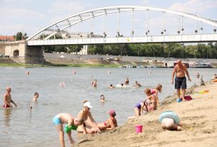Szeged, Lapos Beach, Lapos, szabadstrand, strand, Tisza, Tisza part, fürdés, nyár
