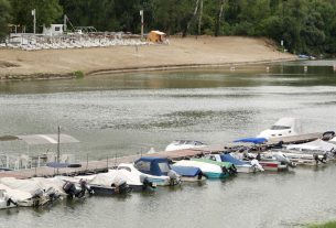 Szeged, borús, időjárás, nyár, július, Tisza