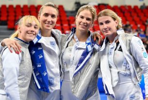 Vívó-vb - A hetedik helyen végzett a női tőrcsapat. Fotó: m4sport.hu