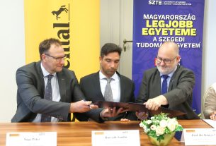 Szeged, SZTE, ContiTech, együttműködés, megállapodás, aláírás, egyetem