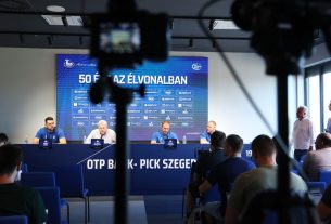 Szeged, OTP Bank Pick Szeged, kézilabda, csapat, idénynyitó, sajtótájékoztató, Pick Aréna