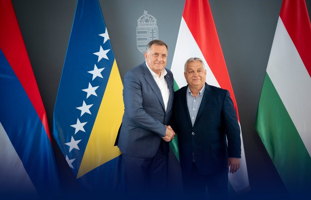 Milorad Dodik. Orbán Viktor. Politika. Balkán. Fotó: Orbán hivatalos FB