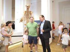Szeged, Móra Ferenc Múzeum, múzeum, kiállítás, Jégkorszak, 30 ezredik látogató