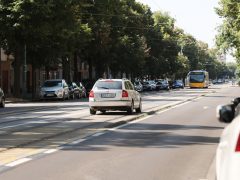 Szeged, megváltozott, Boldogasszony sgt., forgalmi rend, forgalom, közlekedés, Liliom utca, Bokor utca