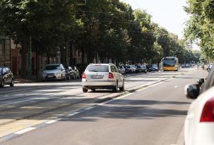 Szeged, megváltozott, Boldogasszony sgt., forgalmi rend, forgalom, közlekedés, Liliom utca, Bokor utca