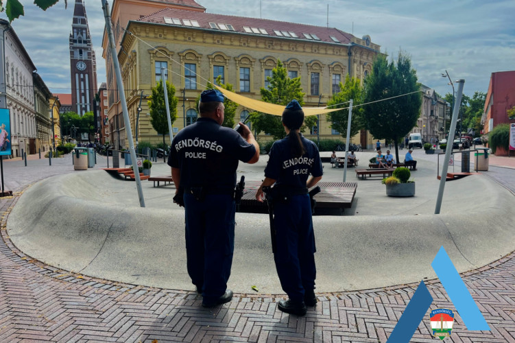 Egyszerű igazoltatásnak indult, drogfogás lett a vége Szegeden