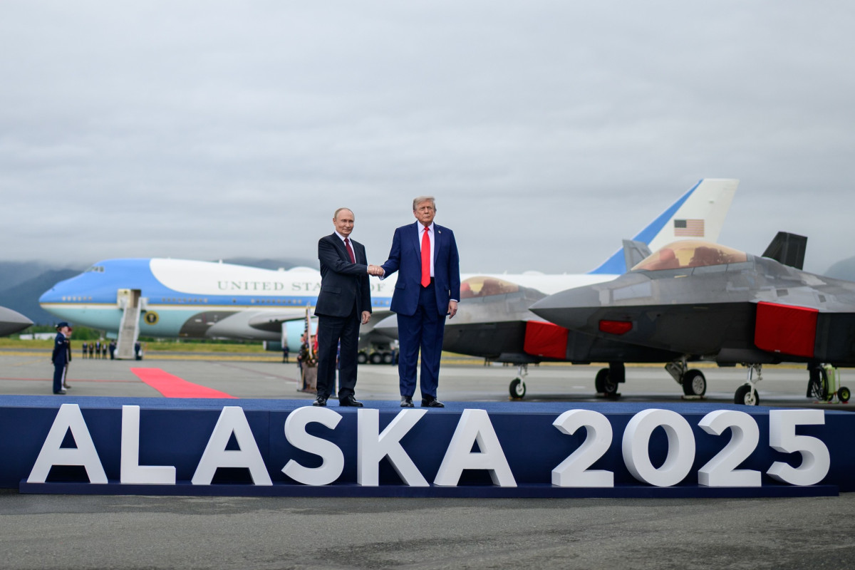 Putyin. Trump. Alaszka. Fotó: The White House hivatalos FB