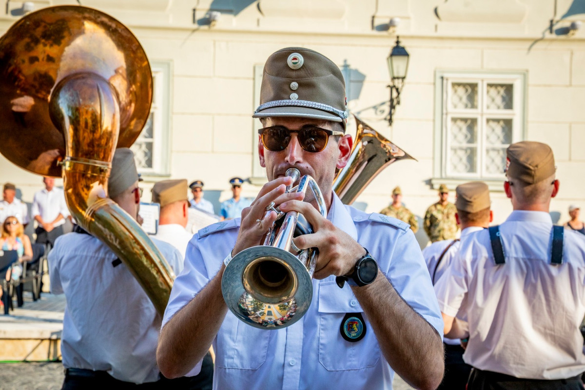 Magyar Honvédség. Zenekar. Koncert. Fotó: Magyar Honvédség hivatalos FB